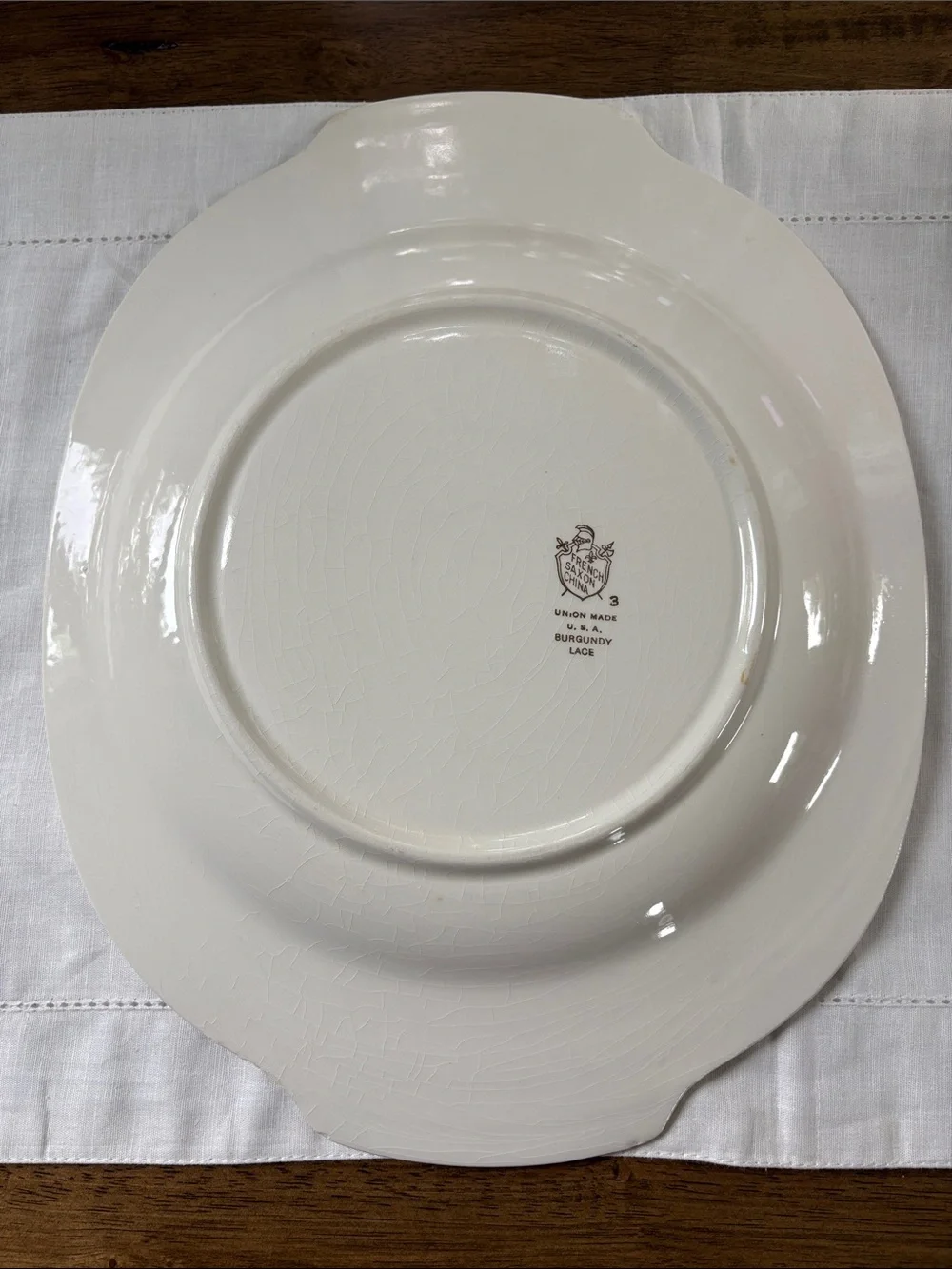 French Saxon China Company vintage french